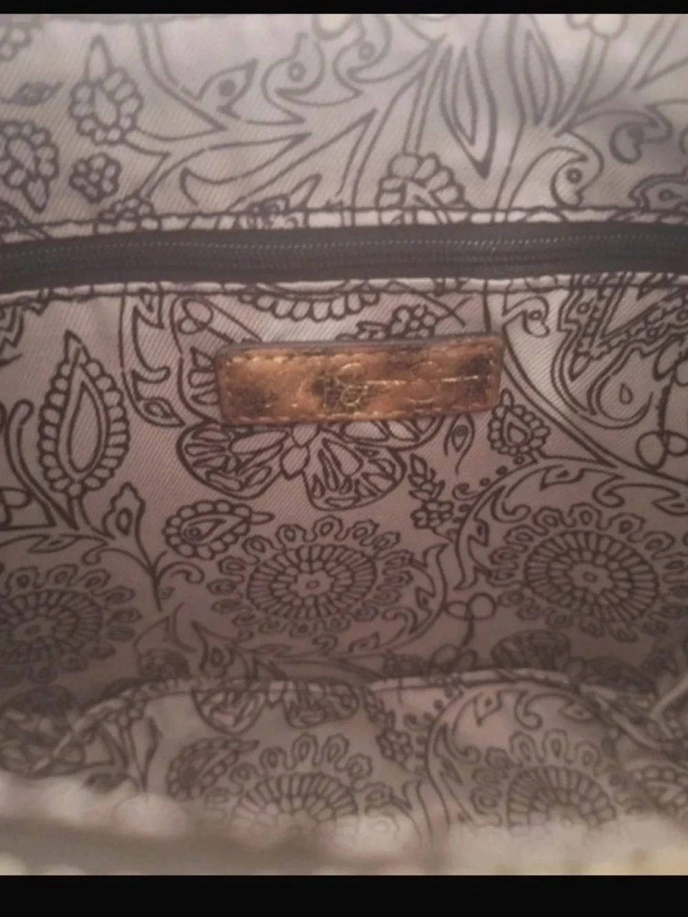 🎉🎉🎉Jessica Simpson Leopard Print Hobo Bag - Brown & Gold
